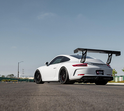 Фото дисков HRE 300 на Porsche 911 VII