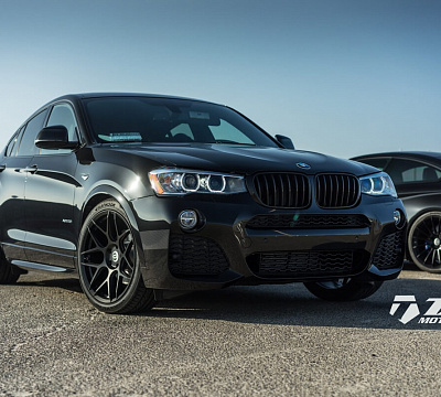 Фото дисков HRE FF01 на BMW X4 (F26)