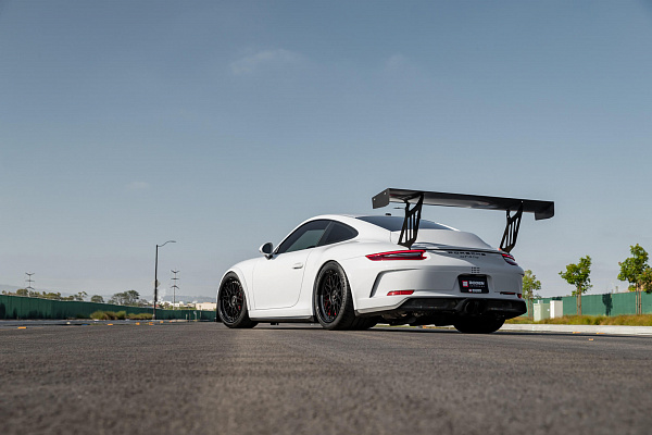 Фото дисков HRE 300 Черный сатин на Porsche 911 VII