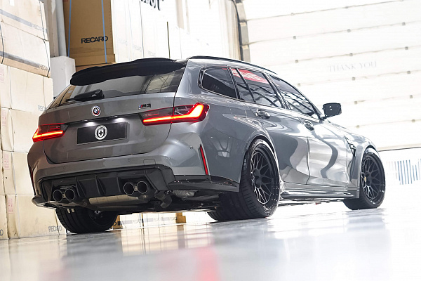 Фото дисков HRE 300 Черный сатин на BMW 3/M3 (G2x/G80)