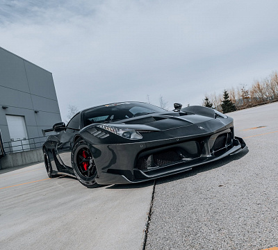 Фото дисков Brixton Forged PF7 Aerotech на Ferrari 458
