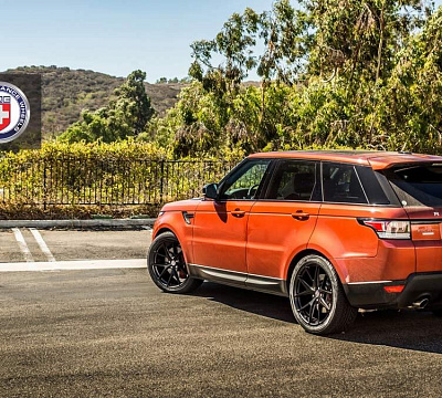Фото дисков HRE P101 на Land Rover Range Rover Sport II