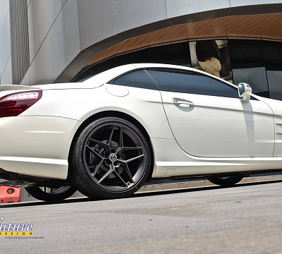 Фото дисков HRE FF11 на Mercedes-Benz SL (R231)