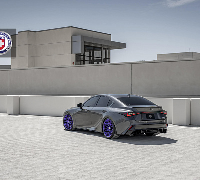 Фото дисков HRE P103SC на Lexus IS III