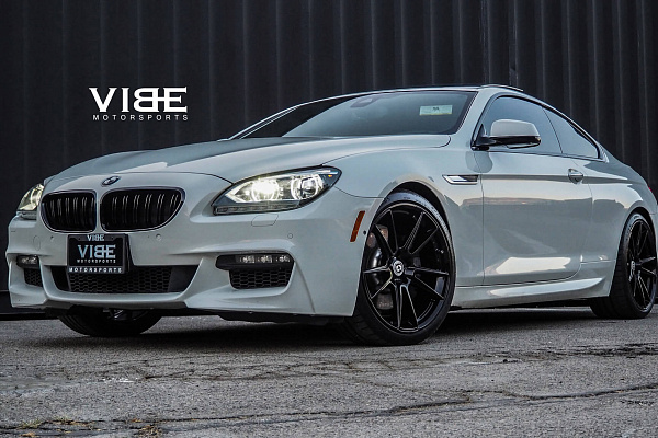 Фото дисков HRE FF04 Черный глянец на BMW 6/M6 (F06/F13/F12)