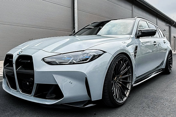 Фото дисков Brixton Forged PF15 R / RS Сатиновый темный лак на BMW 3/M3 (G2x/G80)