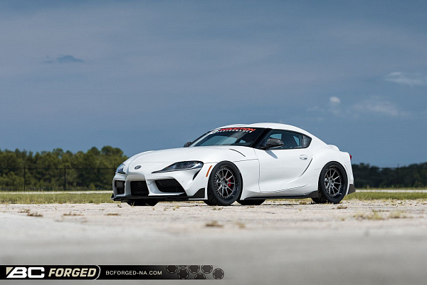 Фото дисков BC Forged LE10 // MLE10 Матовый графит на Toyota Supra A90