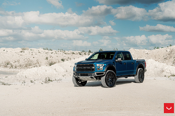Фото дисков Vossen HF6-3 Черный сатин на Ford F-150 XIII