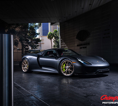Фото дисков Vossen RS74 на Porsche 918 Spyder