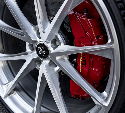 Фото дисков HRE P204 на Ferrari SF90