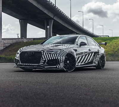 Фото дисков HRE FF10 на Audi A/S/RS 4 (B9)