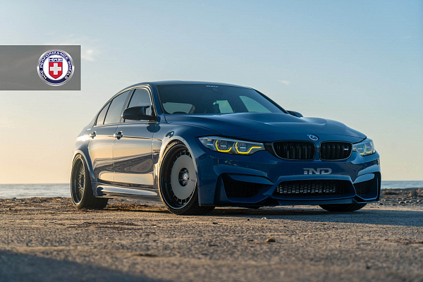 Фото дисков HRE 935 Черный сатин на BMW 3/M3 (F3x/F80)