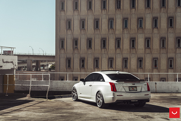 Фото дисков Vossen HF-5 Серебро на Cadillac ATS
