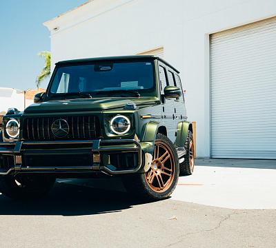 Фото дисков HRE 312 GTS на Mercedes-Benz G-Class III