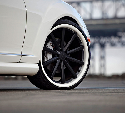 Фото дисков Vossen CV1 на Mercedes-Benz S-Class (W221)