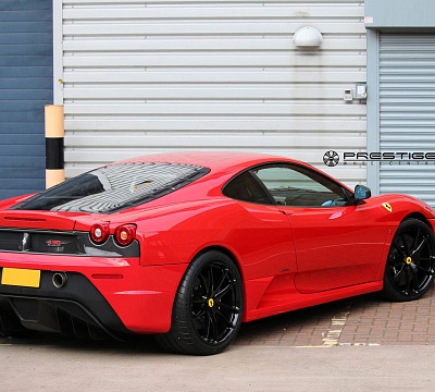Фото дисков HRE P104 на Ferrari F430