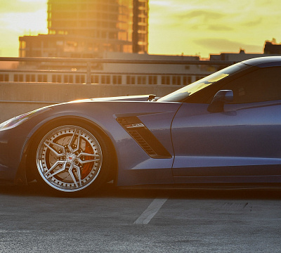 Фото дисков Vossen M-X1 (3-Piece) на Chevrolet Corvette C7