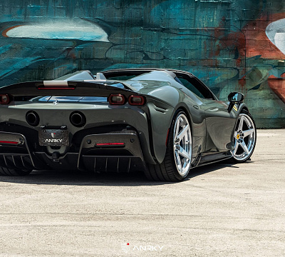 Фото дисков Anrky RS5.3 на Ferrari SF90