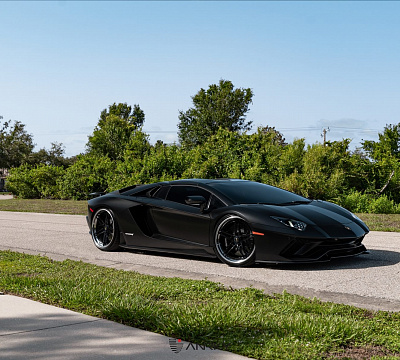 Фото дисков Anrky AN37 на Lamborghini Aventador