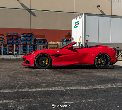 Фото дисков Anrky AN11 на Ferrari Portofino