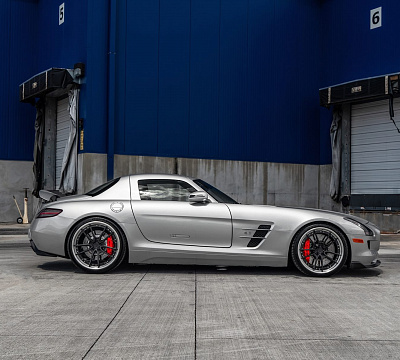 Фото дисков Anrky AN34 на Mercedes-Benz SLS AMG