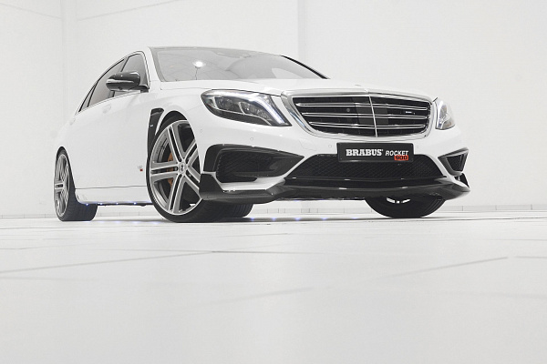 Фото дисков BRABUS Monoblock G (Platinum Edition) Глянцевый графит на Mercedes-Benz S-Class (W222, C217)