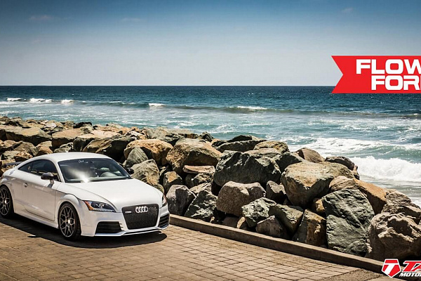 Фото дисков HRE FF01 Сатиновый графит на Audi TT (8J)