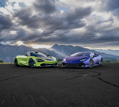 Фото дисков Strasse Wheels SV10M Deep Concave FS на McLaren 720S