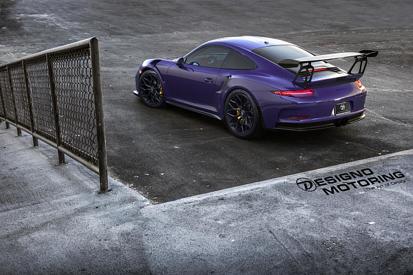 Фото дисков Vossen S17-01 Черный сатин на Porsche 911 VII