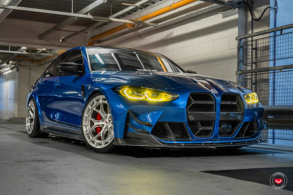 Фото дисков Vossen LC3-01 Глянцевый лак на BMW 3/M3 (G2x/G80)