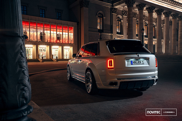 Фото дисков NOVITEC SP2 Глянцевый лак на Rolls-Royce Cullinan