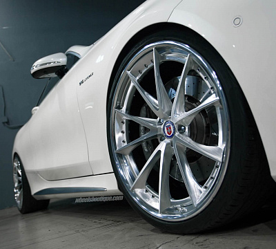 Фото дисков HRE S204 на Mercedes-Benz S-Class (W222, C217)