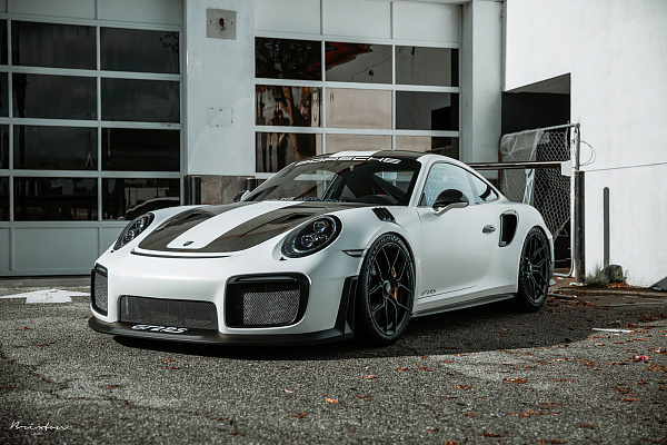 Фото дисков Brixton Forged CM5-R Черный матовый на Porsche 911 VII