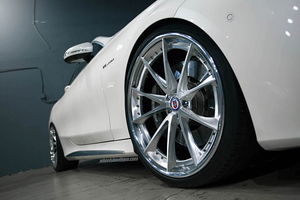 Фото дисков HRE S204 Глянцевый лак на Mercedes-Benz S-Class (W222, C217)