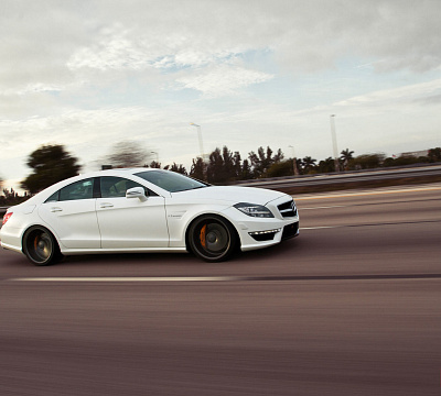 Фото дисков Vossen CV3 на Mercedes-Benz CLS (C218)