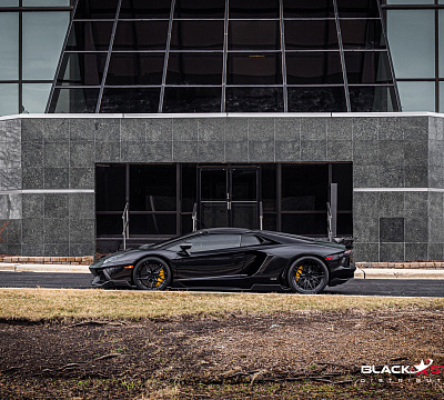 Фото дисков Vossen EVO-5 на Lamborghini Aventador