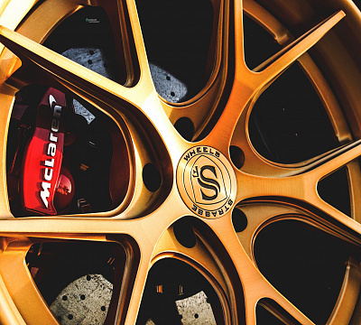 Фото дисков Strasse Wheels SM5R Deep Concave FS на McLaren 720S