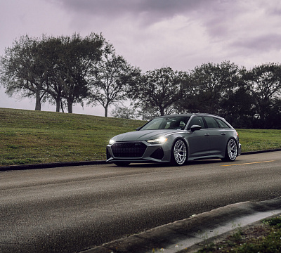 Фото дисков Vossen HFX-1 (5-Lug) на Audi A/RS 7 (4K)