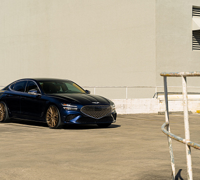 Фото дисков Vossen HF-4T на Genesis G70
