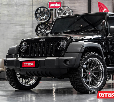 Фото дисков Vossen M-X4T (3-Piece) на Jeep Wrangler III (JK)