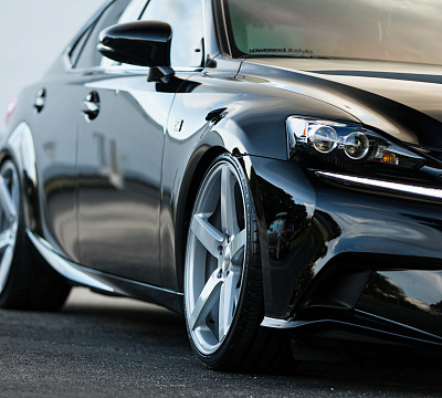 Фото дисков Vossen CV3 на Lexus IS II