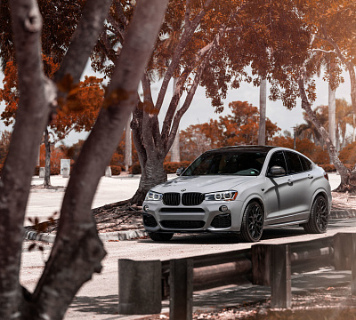 Фото дисков Vossen HF-2 на BMW X4 (F26)