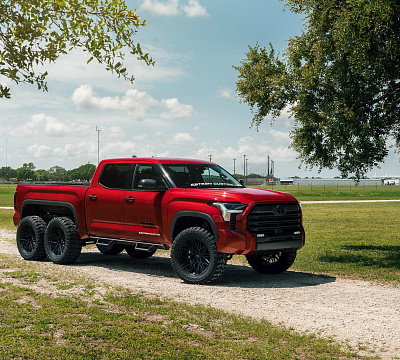 Фото дисков Vossen HF6-5 на Toyota Tundra III