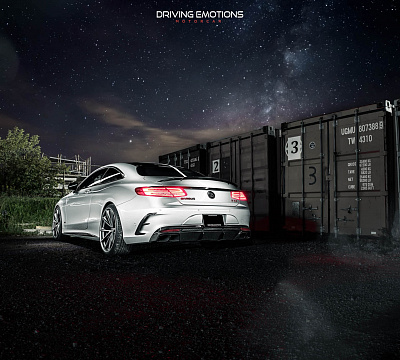 Фото дисков HRE P204 на Mercedes-Benz S-Class (W222, C217)