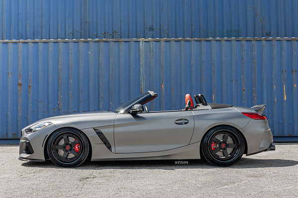 Фото дисков Strasse Wheels S5 Competition Черный сатин на BMW Z4 (G29)
