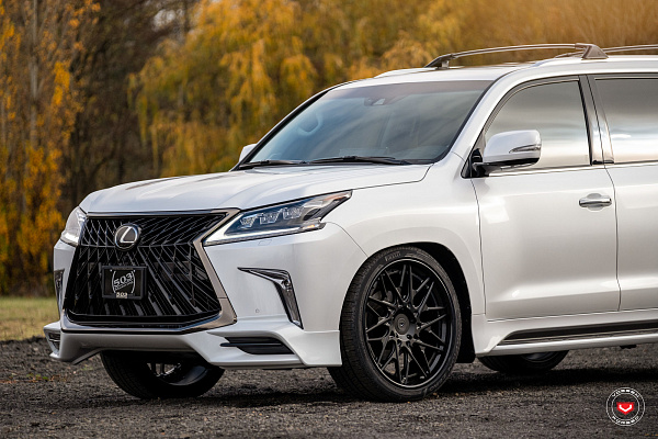 Фото дисков Vossen S17-07 (3-Piece) Черный сатин на Lexus LX III