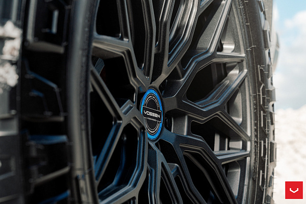 Фото дисков Vossen HF6-3 Черный сатин на Ford F-150 XIII