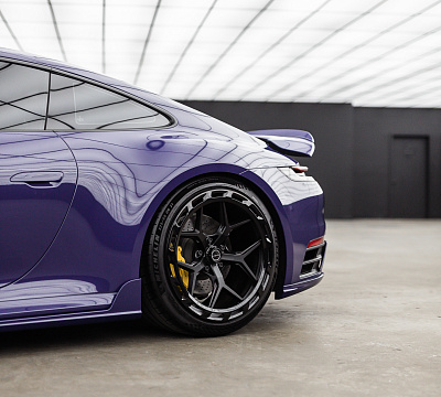Фото дисков Brixton Forged PF7 Aerotech на Porsche 911 VIII