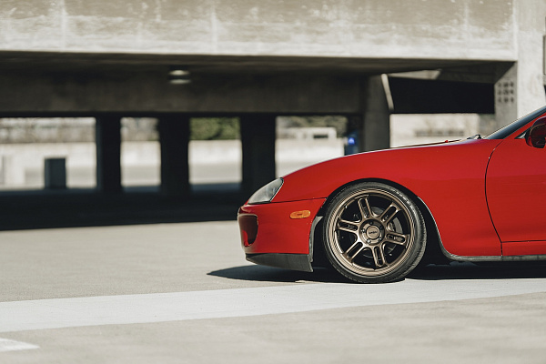 Фото дисков Rotiform RPS Сатиновая бронза на Toyota Supra A80