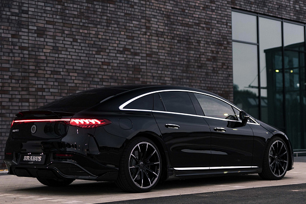 Фото дисков BRABUS Monoblock Z (Platinum Edition) Черный глянец на Mercedes-Benz EQS